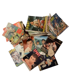 Complete Run of Sport Magazine 1946-1953 with Issue #1 (88 issues)